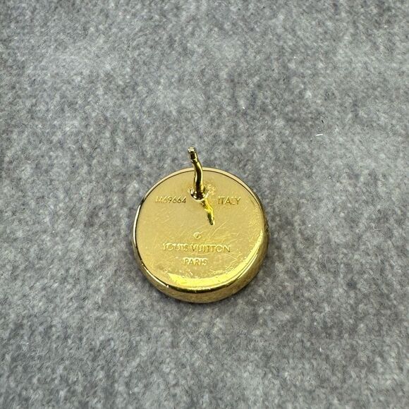 Louis Vuitton Gold and Silver L to V Stud Earrings - Picture 8 of 10